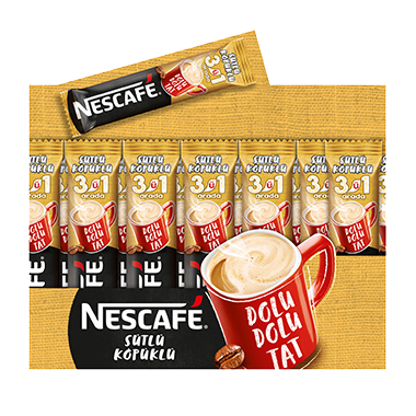 NESCAFE 3ü1 Arada Sütlü Köpüklü 8 (72x17.4g)